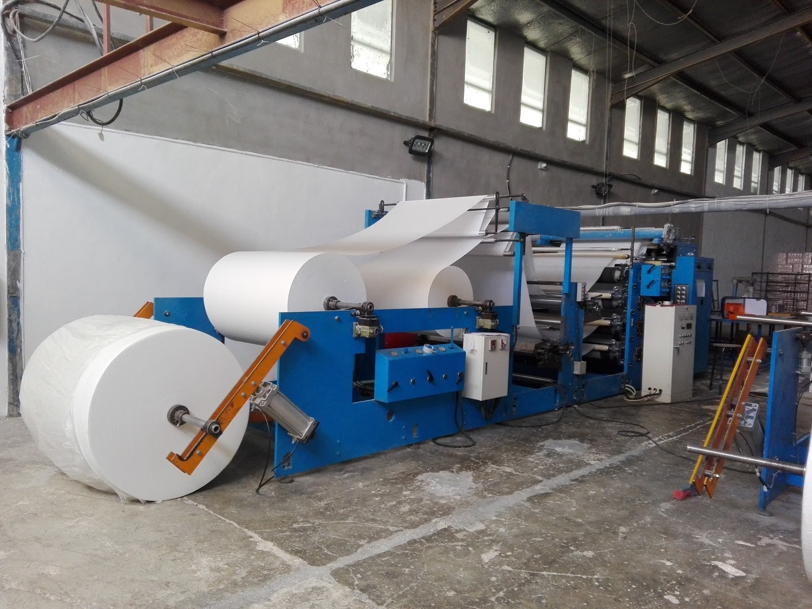 Papermaking mill and specialized polymer application